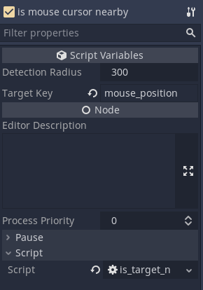 Godot script parameters